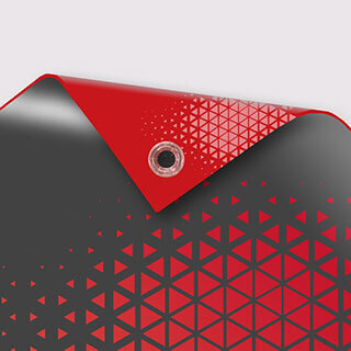 Striscioni in PVC bifacciali